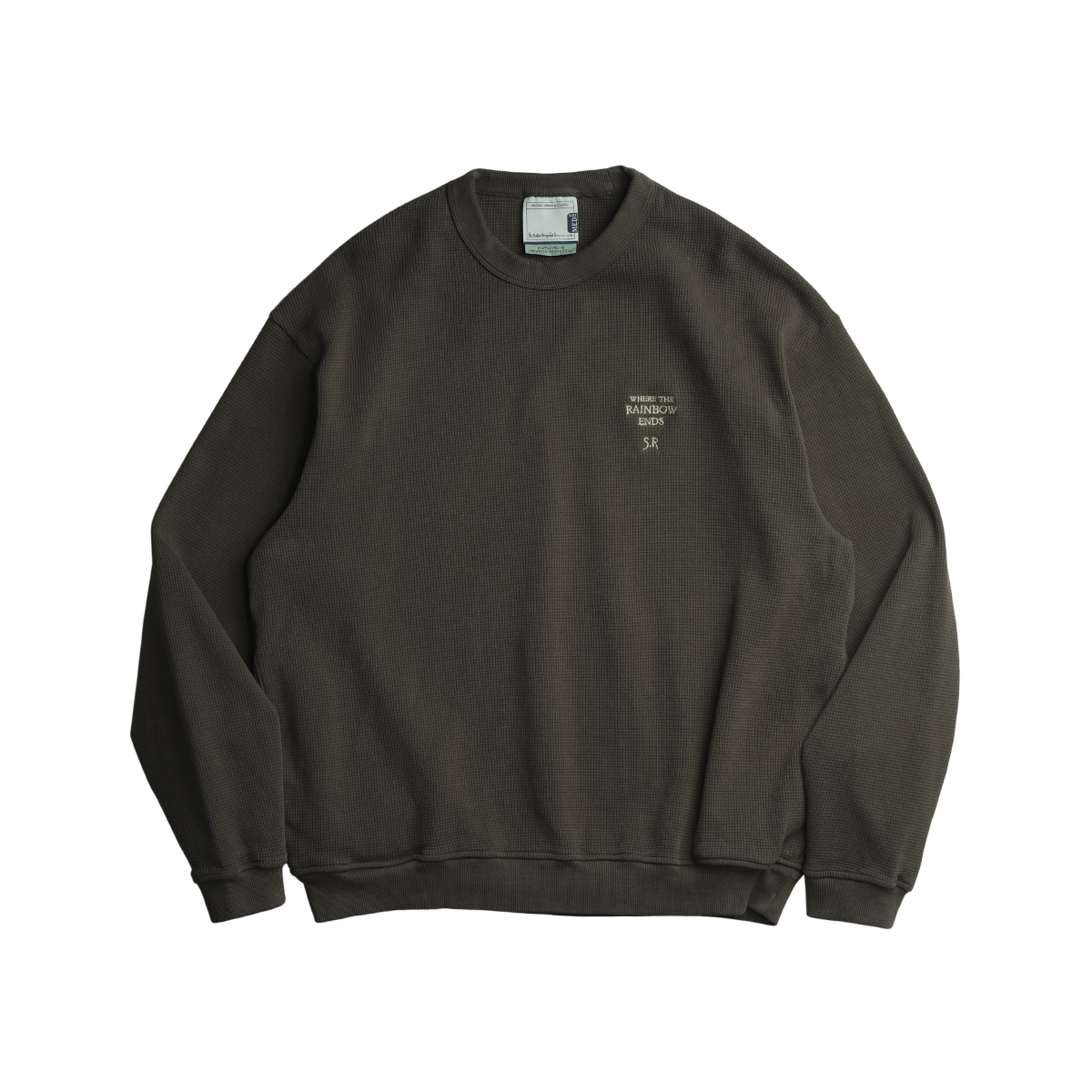 STRL刺绣套头卫衣复古卫衣