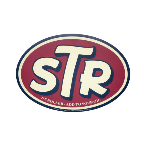 STRL 25FW 复古LOGO元素椭圆个性鼠标垫