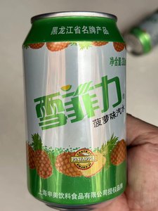 齐齐哈尔打雪菲力菠萝味易拉罐80听装大香槟330ml12瓶老汽水特惠