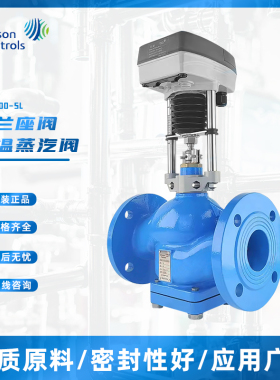 正品江森电动调节阀VAP600S-24-B二通蒸汽座阀法兰座阀VGA8201-SL