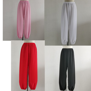 灯笼裤彩裤打鼓衣打鼓服东北秧歌民间舞龙舞狮服装裤子锣鼓衣轿夫