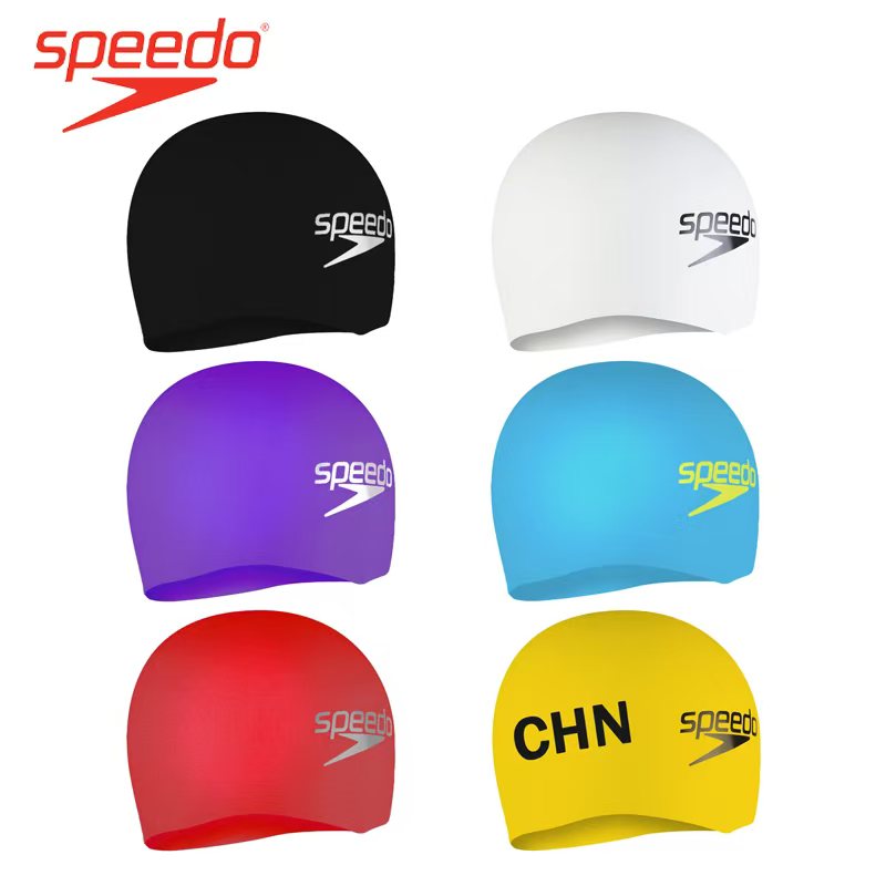 SpeedoFastskin鲨鱼皮减阻泳帽