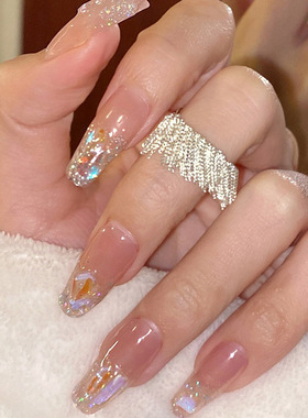 「银河瀑布」轻奢裙摆流苏戒指女韩国小众设计感镀真金超仙指环