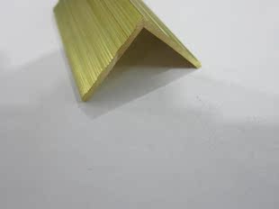 L形收铜压边条 3X3全铜加厚直角条纹 楼梯防滑条 7字型地板压条