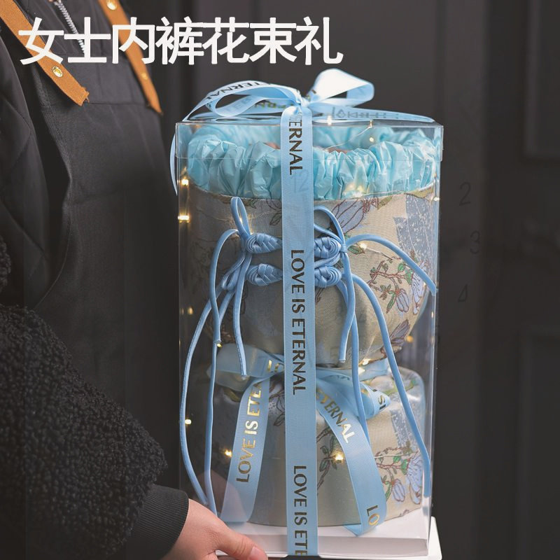 2025圣诞旗袍内裤花束礼盒