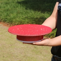 Один вращающийся диск/большой красный