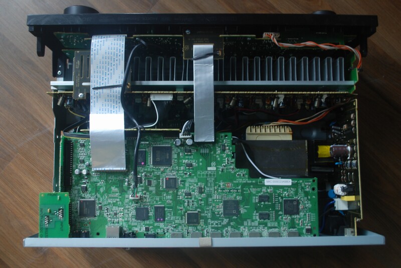 天龙 DENON AV 功放 HDMI无图像 无声音 保护 不开机 维修