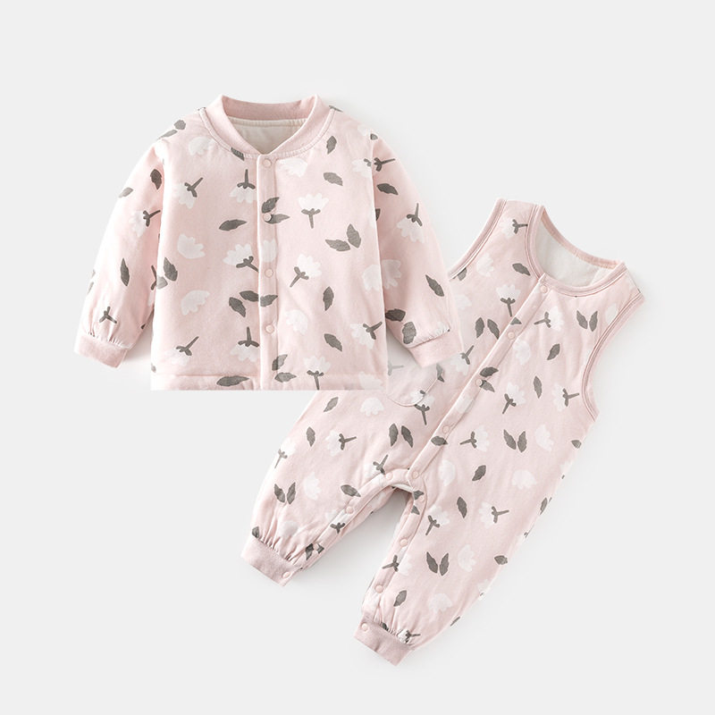 婴儿60克薄棉套装宝宝棉衣棉裤夹棉加厚秋冬家居服内衣分体衣服,童装/婴儿装/亲子装,内衣套装,淘宝优惠券,粉丝福利购,淘宝优惠卷