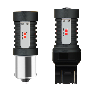 适用于江铃福顺改装新款LED透镜高亮爆闪刹车灯泡后行车灯尾灯