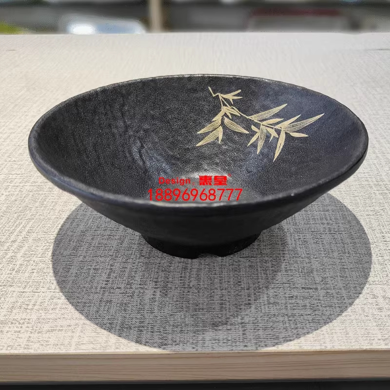 可定制印标麻辣烫快餐面碗密胺