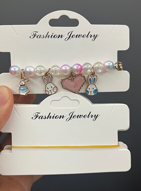 Kp914fashion jewelry英文手链包装卡片项链卡头发圈发夹吊牌卡纸