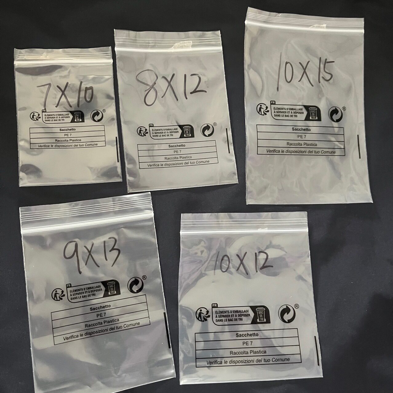 新标准temu环保标签pe7自封袋 shein希音发货塑料包装自封袋子