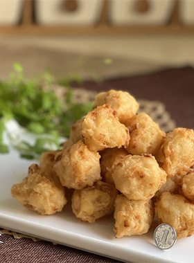 【炸菜丸】本地炸蔬菜丸子萝卜丝面粉丸500克半成品食材 乐清之家