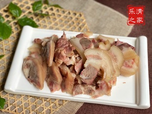 【卤猪头肉】温州卤煮五香猪头肉 350克半成品食材 乐清之家 柳市