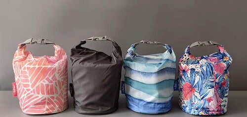（颜值高的一批）复古水墨国风小手提袋防水游泳包便当包饭盒包包