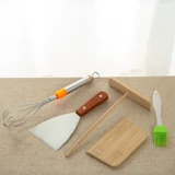 Инструмент для блинчика бамбук граблей диспис Блин Блинный бамбук Дракона Блин Пан Крод Блинный Блин Фрукты щетка стальный яичный пирог