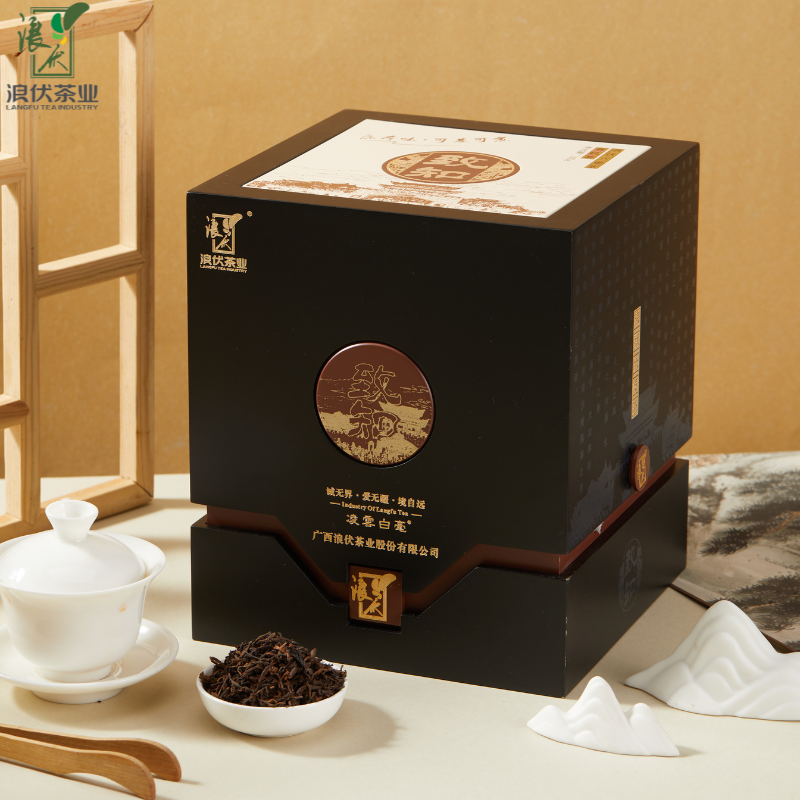 浪伏六堡茶特级凌云白毫有机黑茶