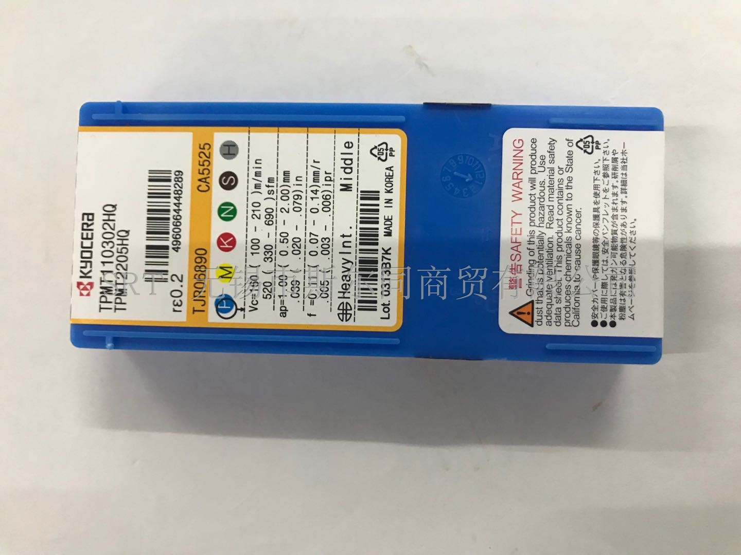日本京瓷数控刀具内孔镗刀片tpmt110302hq ca5525 全系列可订货
