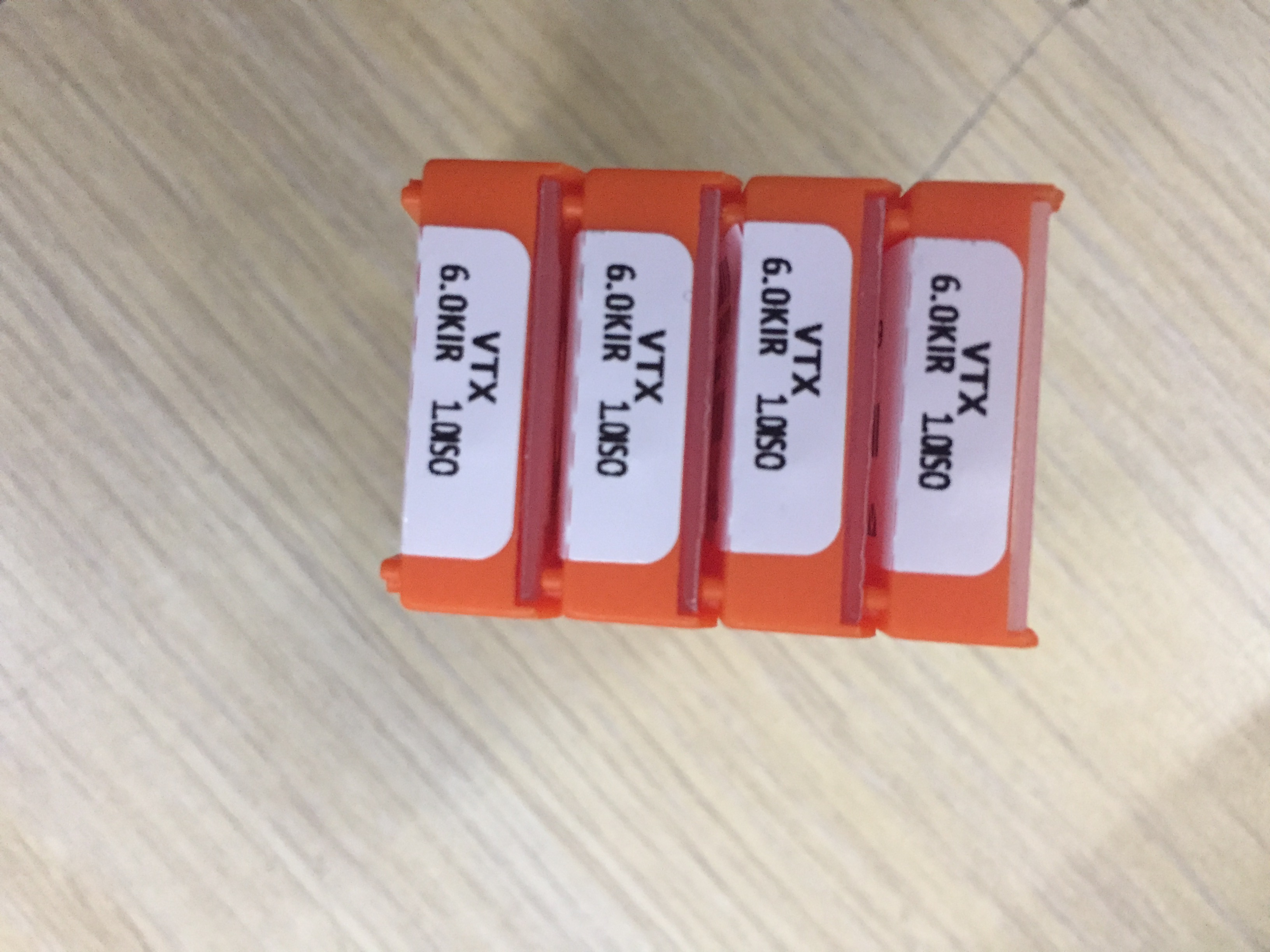 合金内螺纹刀片6.0KIR1.0ISOVTX