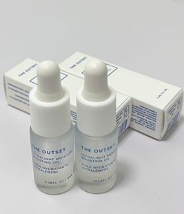 英国礼包赠品 The outset超轻盈保湿滋润提亮面油精华油5ML*2