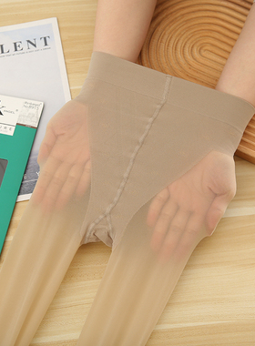 SK8915薄荷袜美肤袜女夏季超薄天鹅绒防勾丝脚底防滑丝袜5D连裤袜