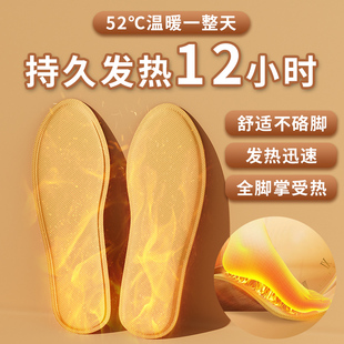 发热鞋垫女加热自发热帖冬季暖宝宝脚底暖足贴男免充电可行走鞋垫