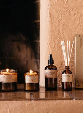 美国P.F. CANDLE Co无火香薰藤条扩香精油家用卧室持久室内pf香氛