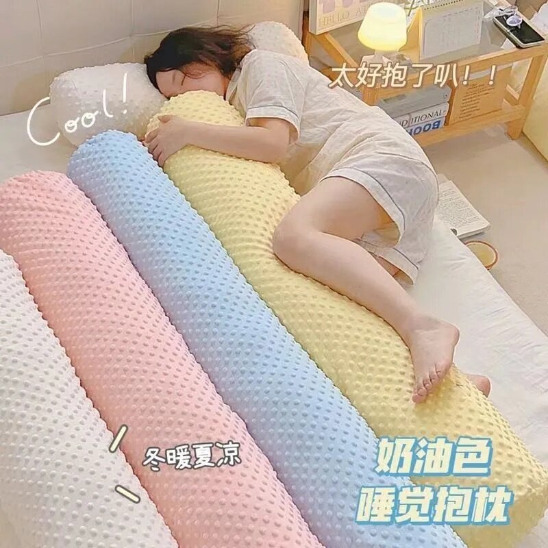 床头孕妇垫脚枕头侧睡夹腿抱枕女生睡觉专用男生款床上长条枕圆柱