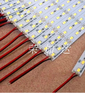 12V LED硬灯条白色光源 半米LE暖白D灯芯50cm灯条 36灯 25公分灯