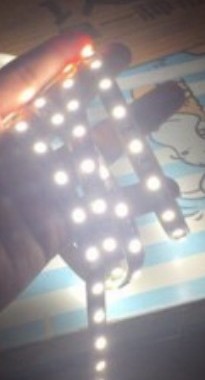 自然光4000K灯带 6000-7000-9000线条灯 12V LED5050白色橱柜衣柜