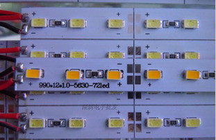 12V高亮LED5630正白硬灯条 LED5730暖光/冷白灯带 柜台/展示架用