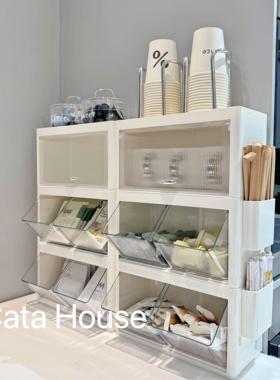 Cata · 茶包收纳盒壁挂式办公室高颜值咖啡包桌面杯子置物架