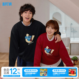 warmtrees 2026SS噗噜小马系列U型马蹄铁圆领卫衣马年新年限定