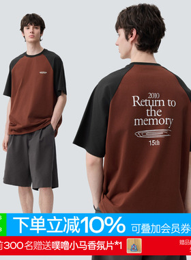 《Return to the memory》15周年限定插肩短袖T恤男女同款2025夏