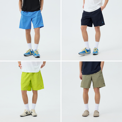 轻薄防晒夏日多彩轻松短裤