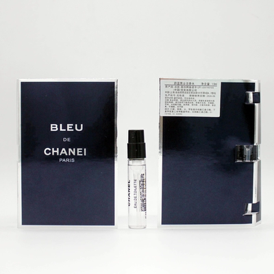 ChaneI蔚蓝男士香水香精淡香浓1.5ml专柜正品香水小样试用装