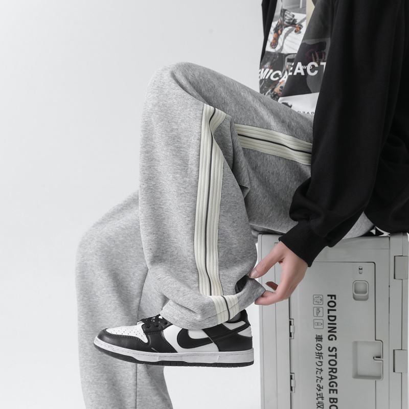 撞色宽松休闲运动裤86FANGDEPT.