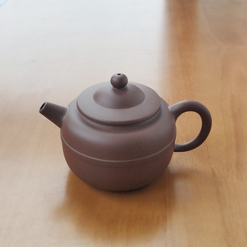 国工艺美术师尹跃琴泡茶壶宜兴手工紫砂壶原矿紫泥恒古壶有证书