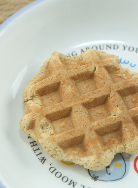 高纤无麸质极卡华夫饼零卡糖脂低减碳早餐代餐海街茶点满58包顺丰