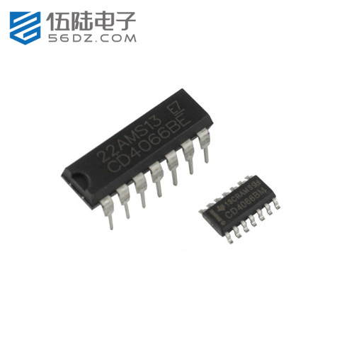 四路模拟开关四传输门CD4066