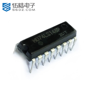 直插 HD74LS148P DIP-16芯片 逻辑信号芯片