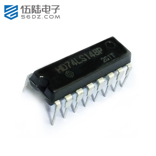 直插HD74LS148P逻辑信号芯片