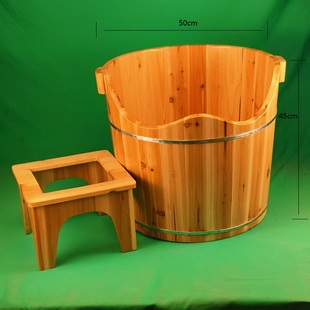 老杉木臀部腰部药浴女私处坐浴盆男泡屁股专用男士 熏蒸浴痔疮坐浴