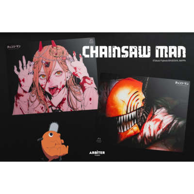 Arbiter Studio x CHAINSAW MAN电锯人钢化玻璃鼠标垫大号FPS专用