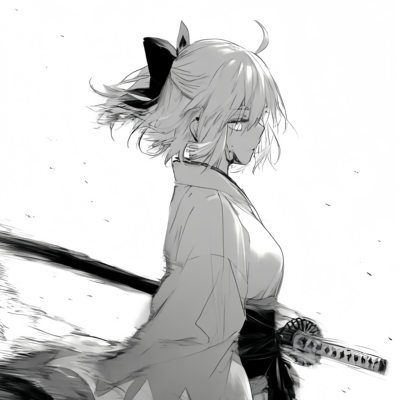 Fate/Grand Order冲田总司二次元钢化玻璃鼠标垫电竞游戏FPS专