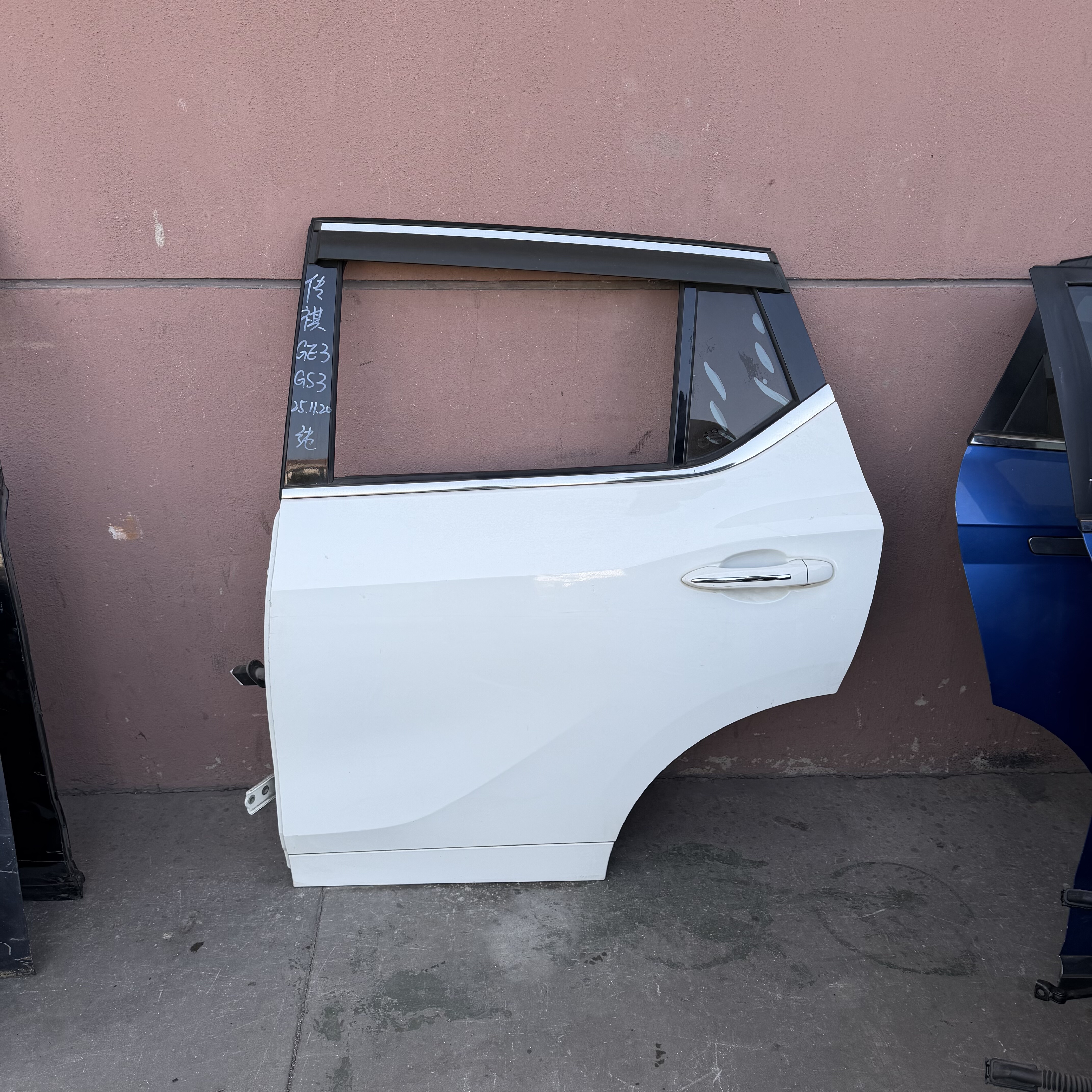 传祺GS3车门总成原厂拆车件精品配件原车漆GE3左后门配铰链内饰板