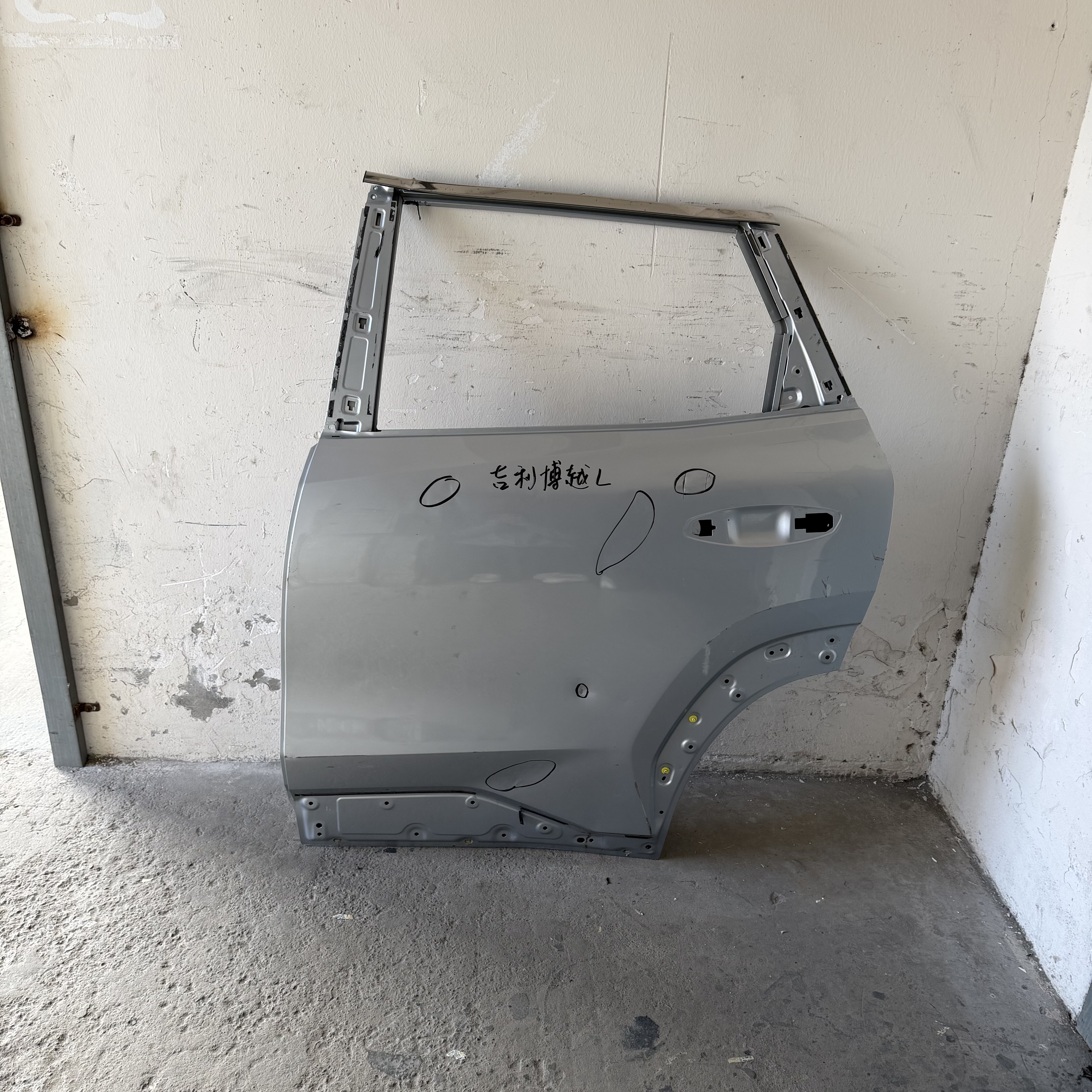 吉利博越L车门原厂拆车件成色如图面上钣金银色胶边完好汽车配件
