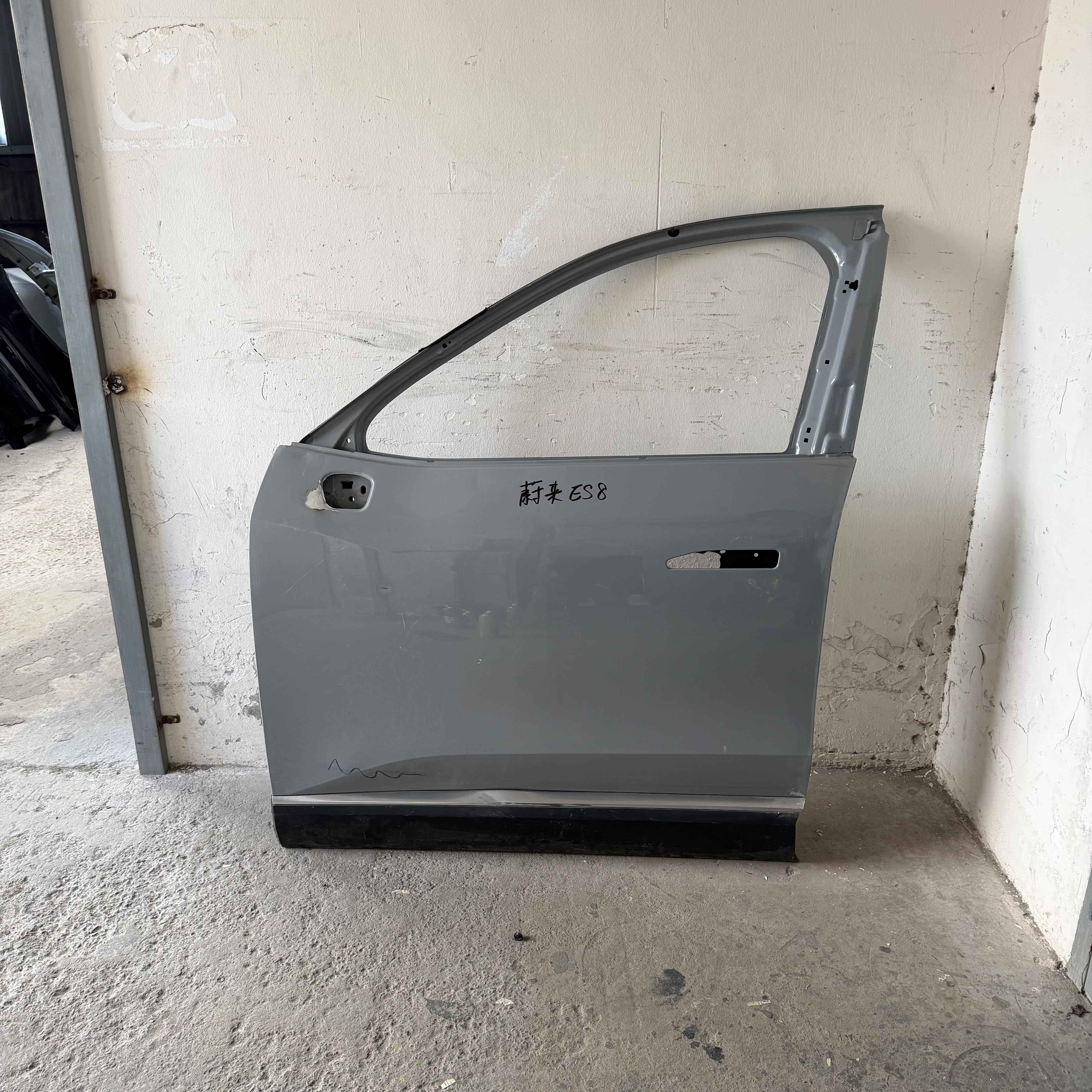 蔚来ES8车门原厂拆车件外观件钣金件成色如图汽车配件左前门