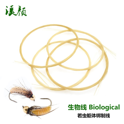 生物线仿真若虫飞蝇绑制材料