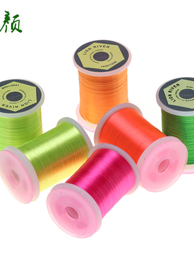 140D高强度高光绑制线  海水钩铁板钩绑制线 飞蝇钩毛钩绑线 溪颜